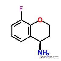 Molecular Structure of 750571-31-4 ((R)-8-fluorochroman-4-amine)